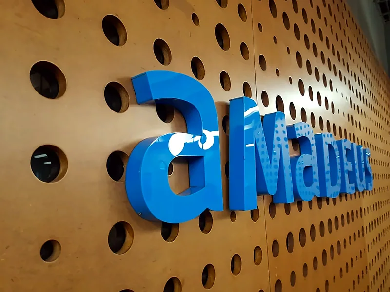 Letters on a perforated board (Laser Cutting)