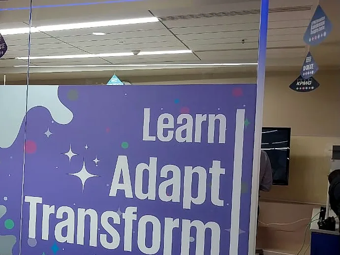 Printed and frosted glass (Writable Film)