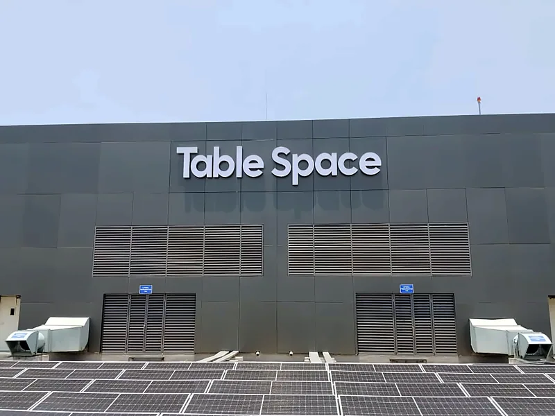 Facade lettering: Exterior Logo Signage